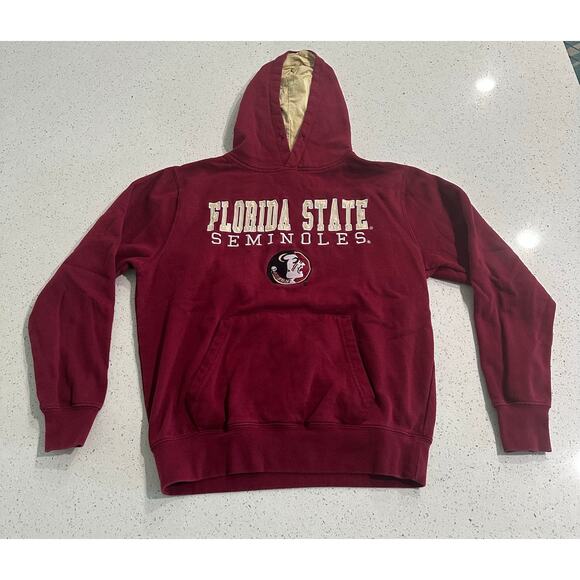 FSU Florida State Seminoles Hoodie Small Sweater Pullover Sweatshirt Vintage - Picture 1 of 6